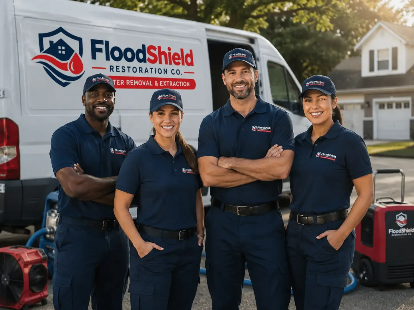 Flood Damage Restoration company in Fall River, WI